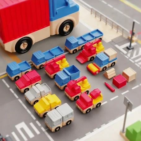 Mit den Block Cars entstehen aus einfachen Modulen spannende Fahrzeuge, die immer wieder neu kombiniert werden können.